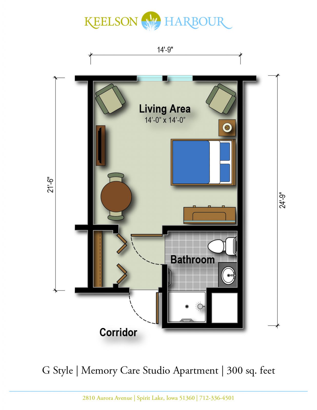 Floor Plans Offered At Keelson Harbour In Spirit Lake Iowa