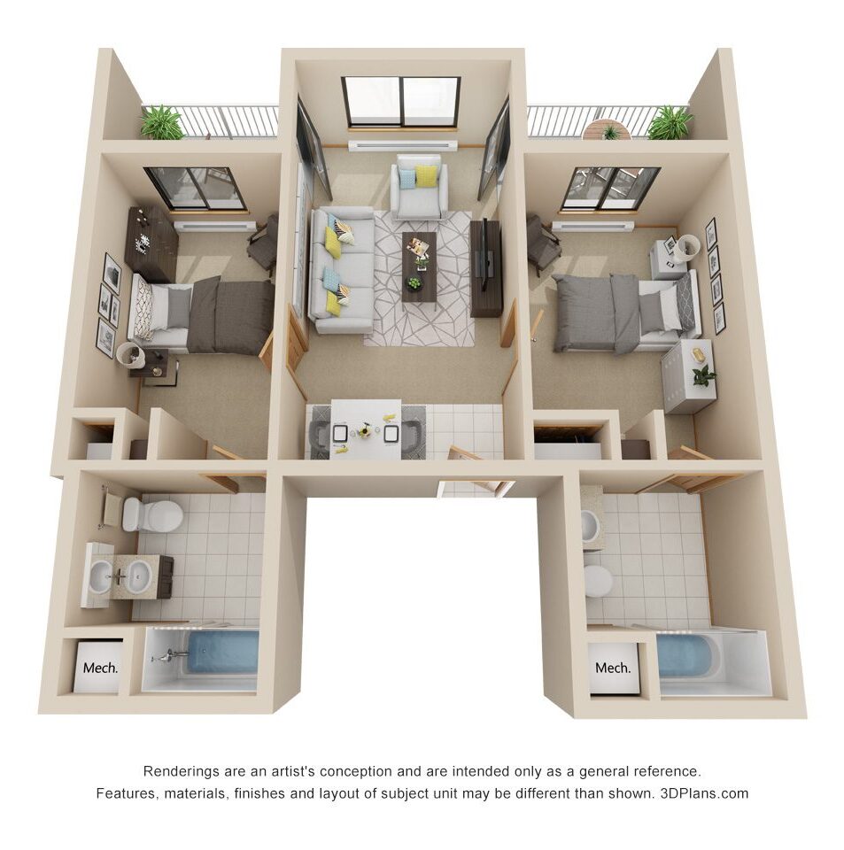 Floor Plans offered at Willow Creek Senior Living in Elizabethtown, Kentucky